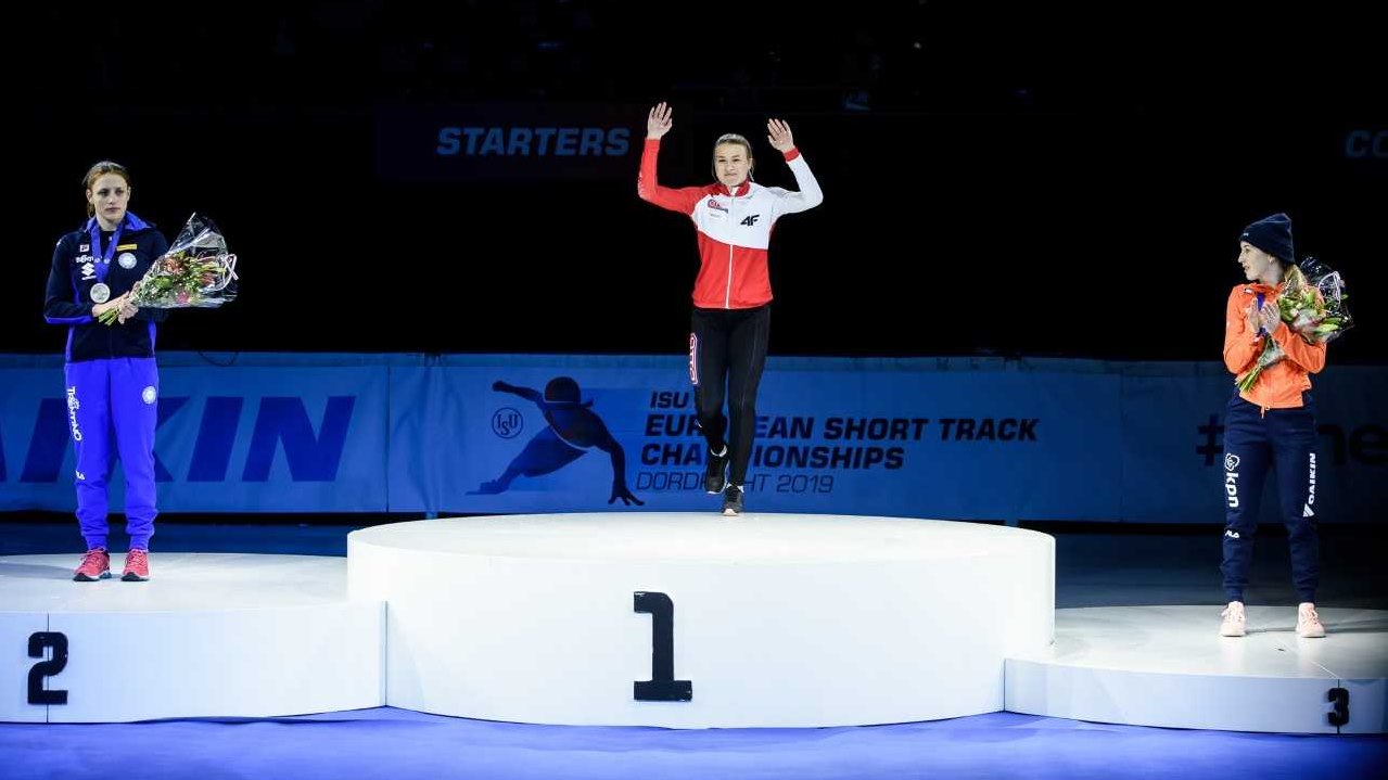Natalia Maliszewska zakończyła ME w short tracku z jednym medalem