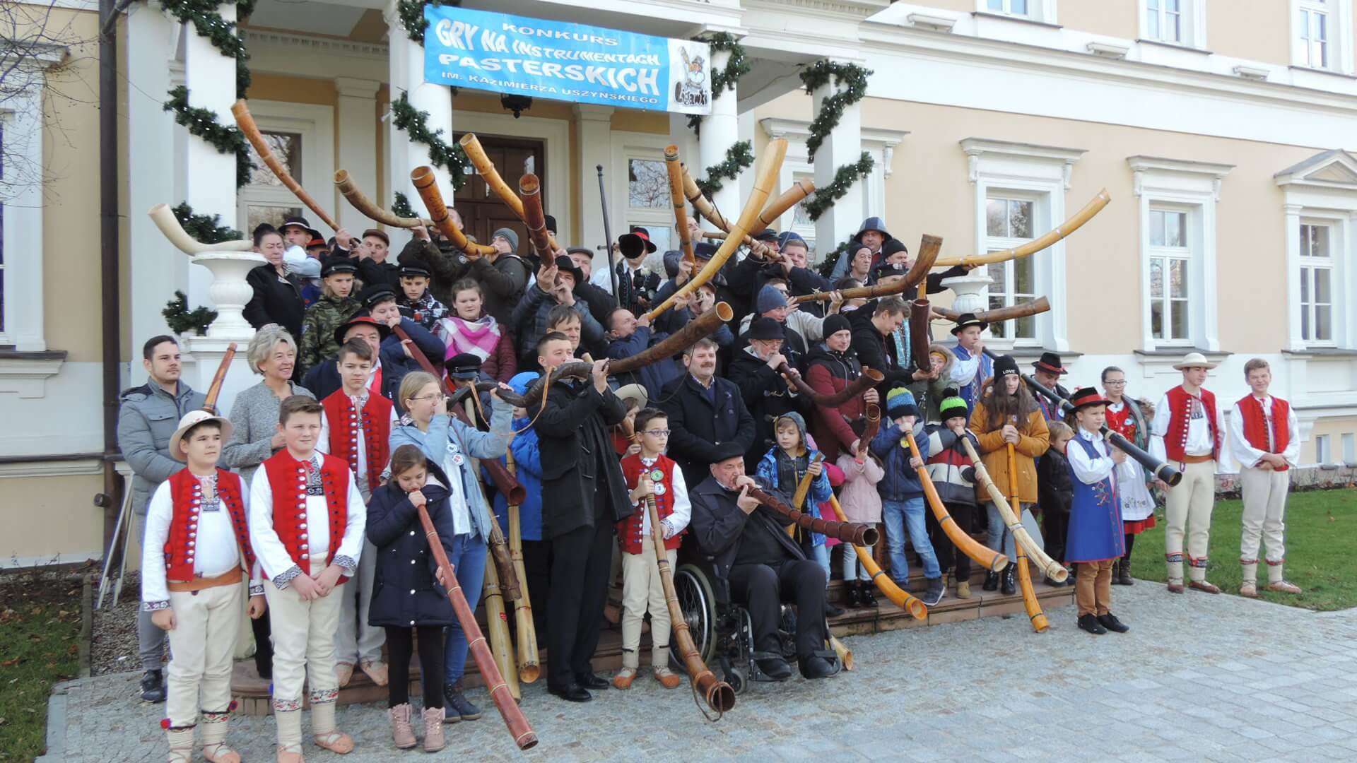 150 uczestników zagrało na instrumentach pasterskich w Ciechanowcu