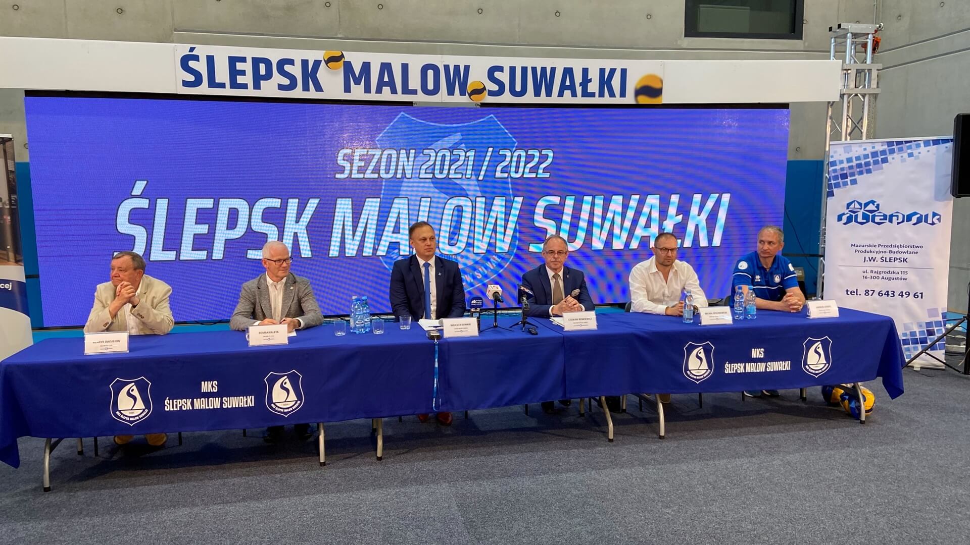 Ślepsk Malow Suwałki podpisał umowy ze sponsorami tytularnymi na kolejny sezon