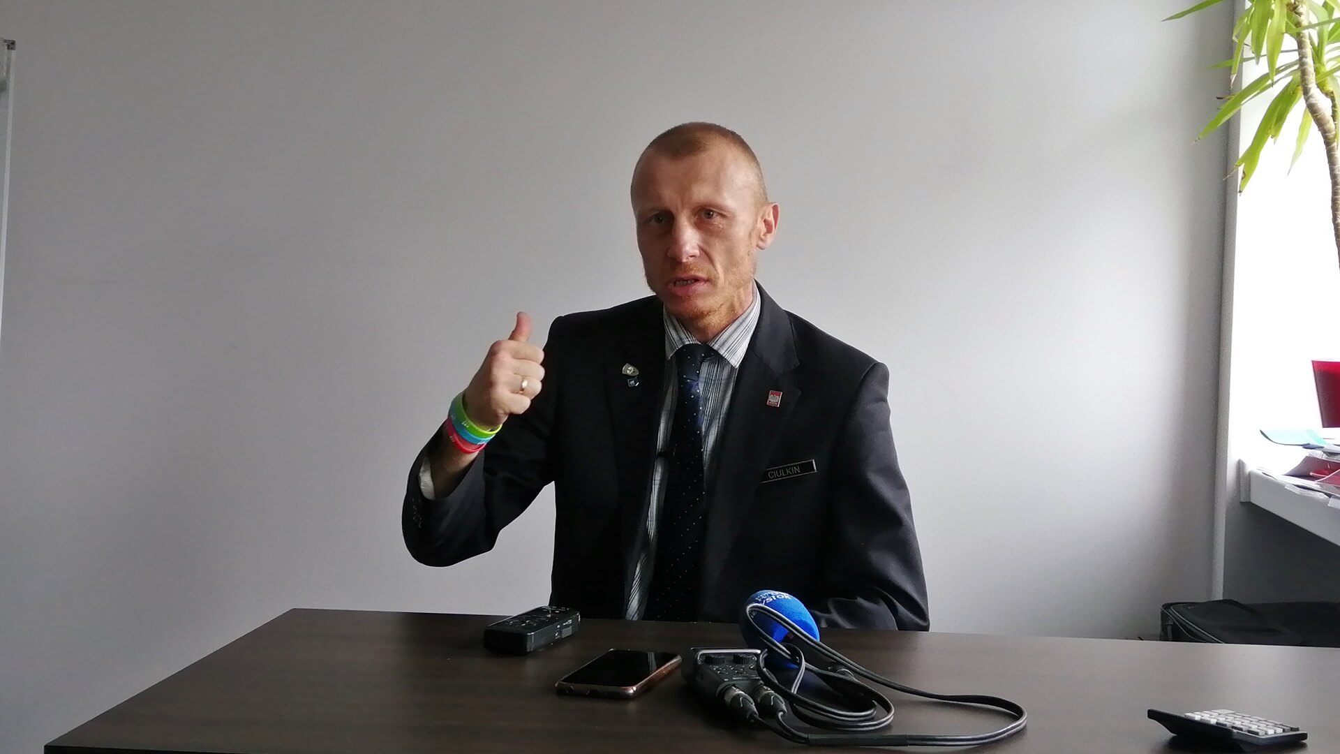 Białostocki sportowiec Robert Ciulkin chce nagłośnić zbiórki charytatywne