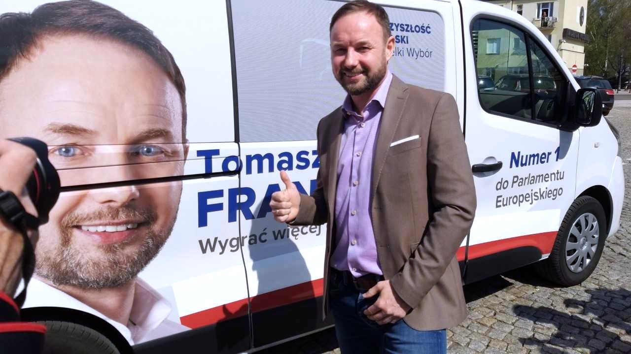 Frankowski z Siemoniakiem odwiedzili Bielsk Podlaski i Siemiatycze
