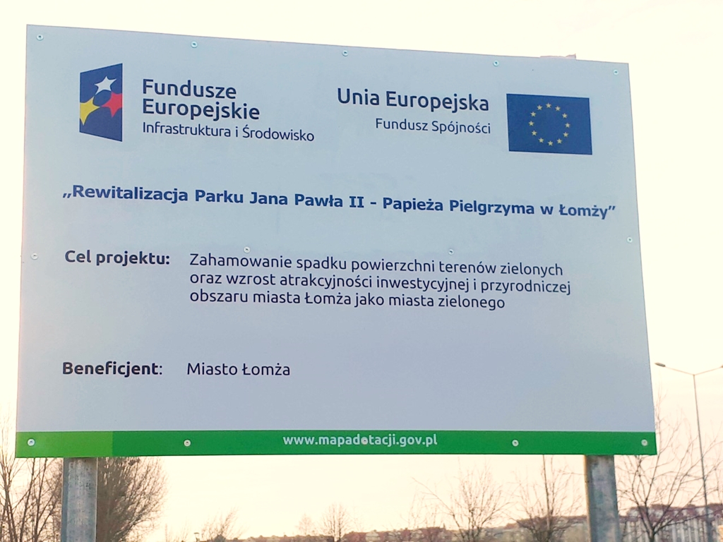 Nadchodzi wiosna, a łomżyński park niezmiennie w budowie - felieton