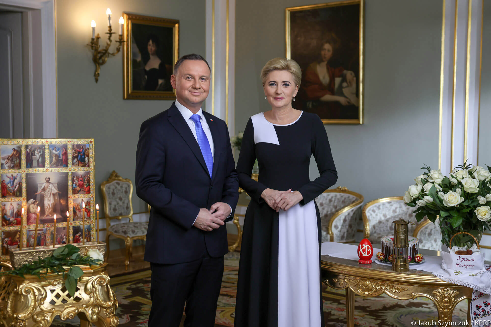 Para prezydencka złożyła życzenia dla wiernych Kościołów wschodnich [wideo]