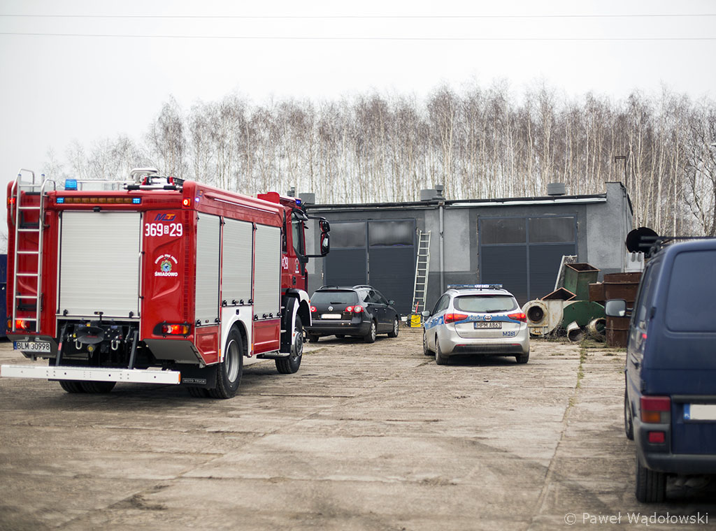 Śmiertelny wypadek w Śniadowie koło Łomży – 57-latek zginął podczas prac remontowych