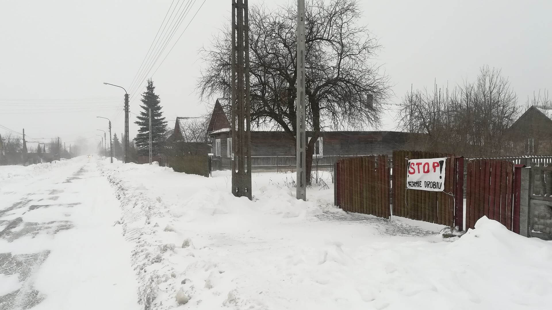 Mieszkańcy miejscowości Czeremcha-Wieś protestują przeciwko planowanej budowie kurników