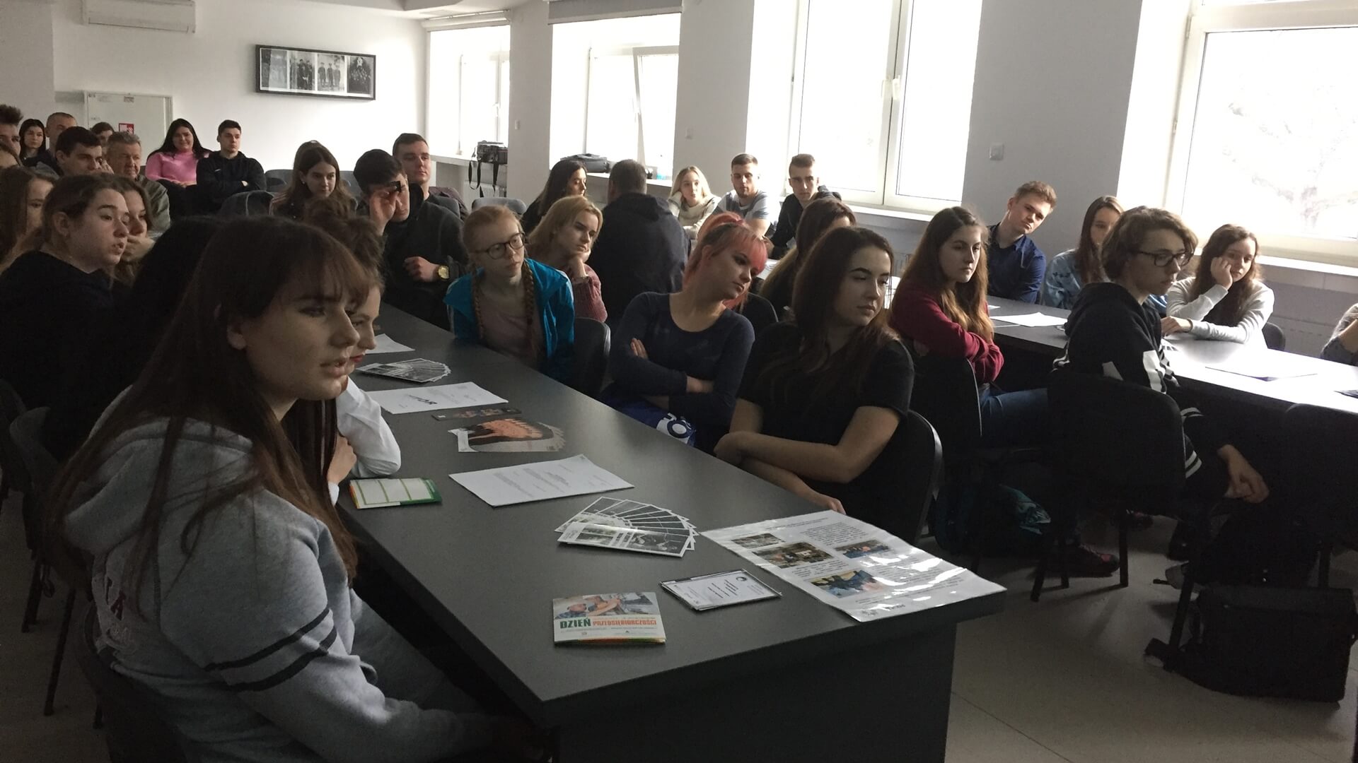 Młodzież odwiedziła Komendę Miejską Policji w Białymstoku