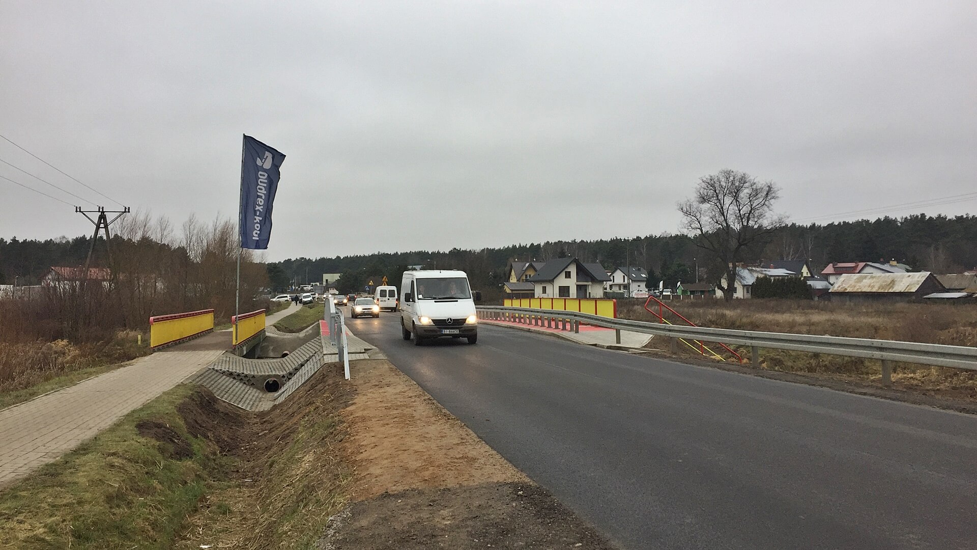 Po przebudowie, oficjalnie otwarto most na Horodniance niedaleko Białegostoku