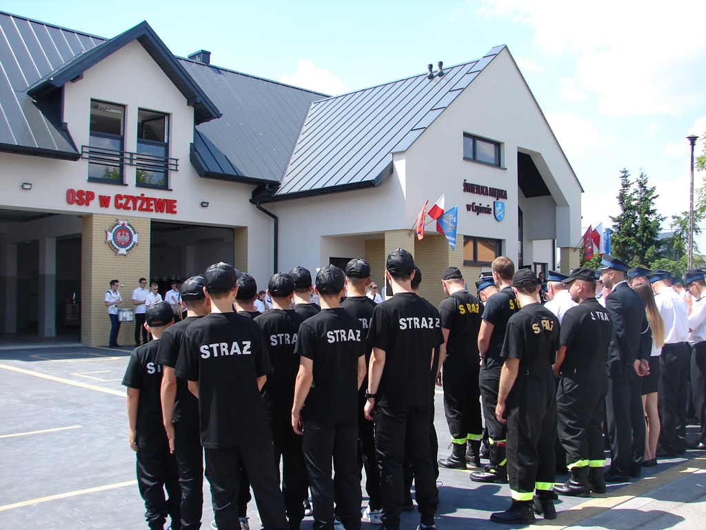 Otwarcie nowej strażnicy OSP w Czyżewie