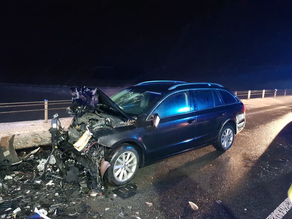 Wypadek koło Augustowa - pięć osób w szpitalu