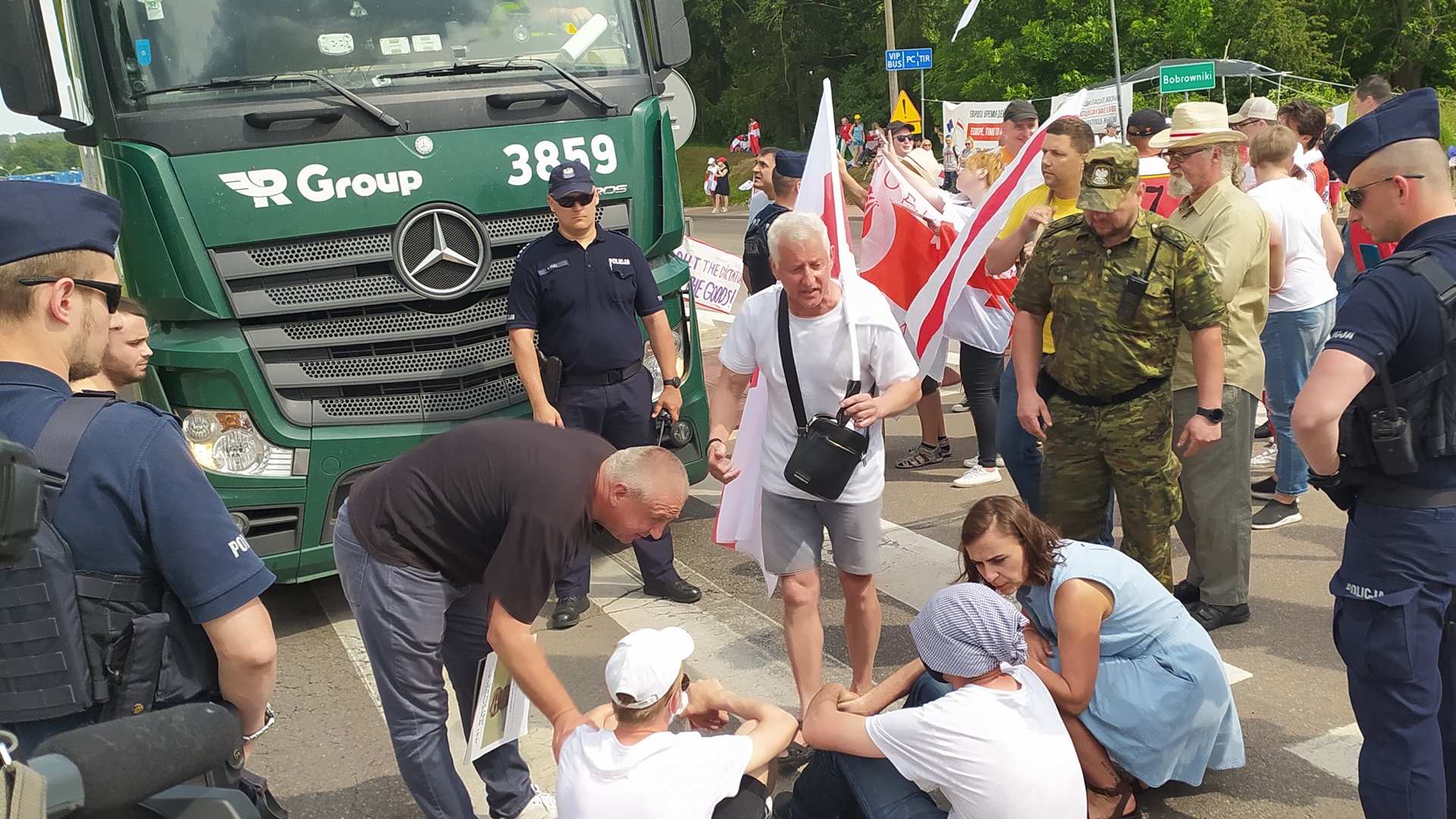 Zakończył się protest w Bobrownikach 13.06.2021