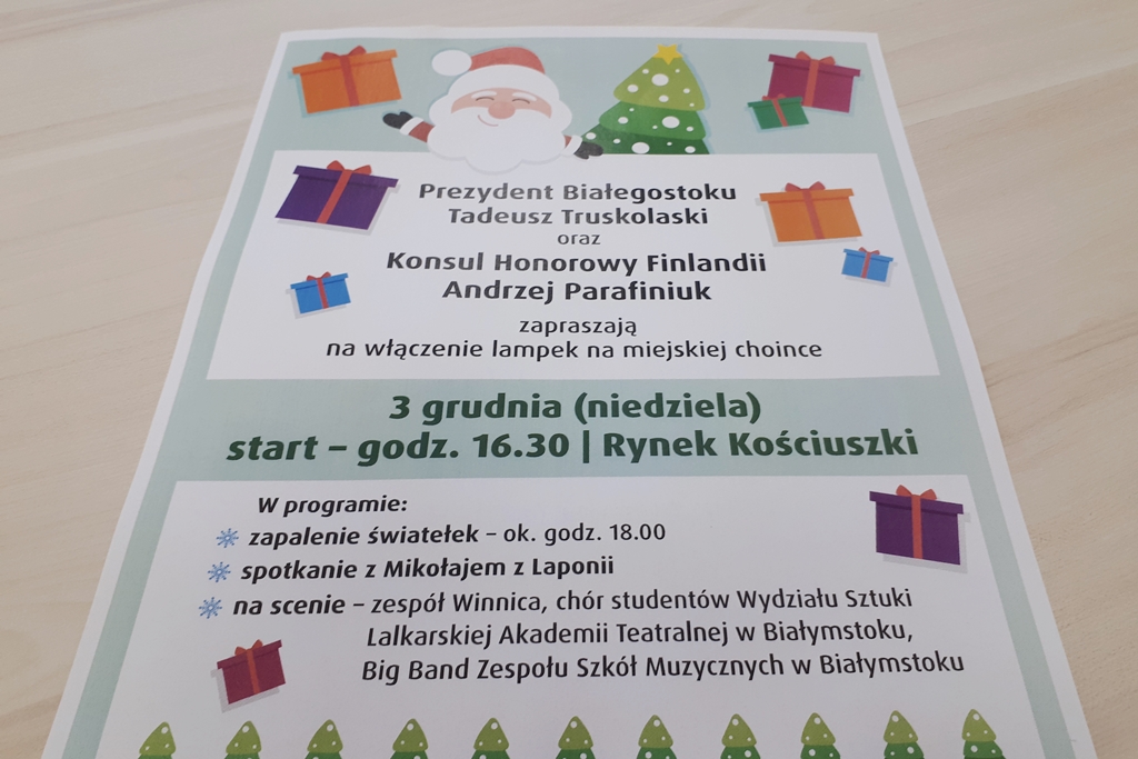 Mikołaj z Rovaniemi po raz kolejny odwiedzi Białystok