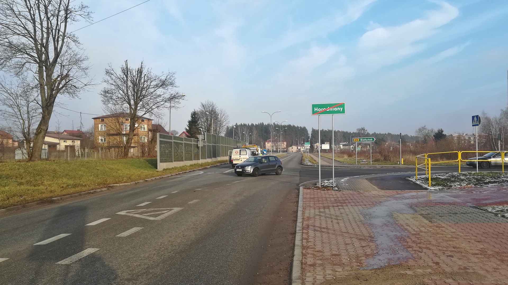 Zmieni się organizacja ruchu na skrzyżowaniu w Horodnianach - ma być bezpieczniej