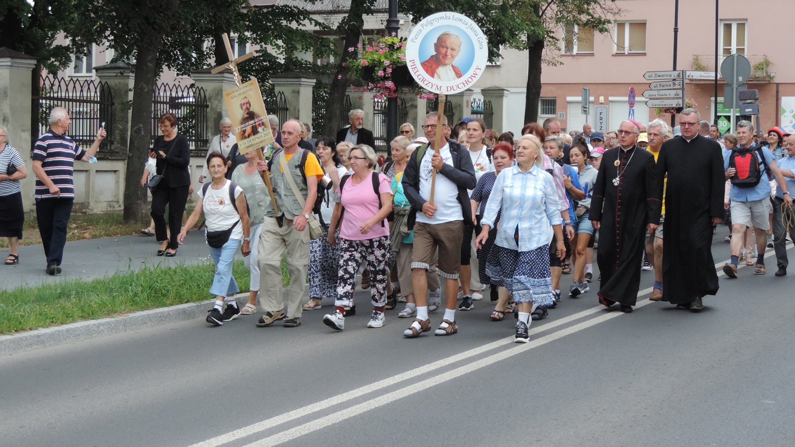 Z Łomży wyruszyła piesza pielgrzymka na Jasną Górę