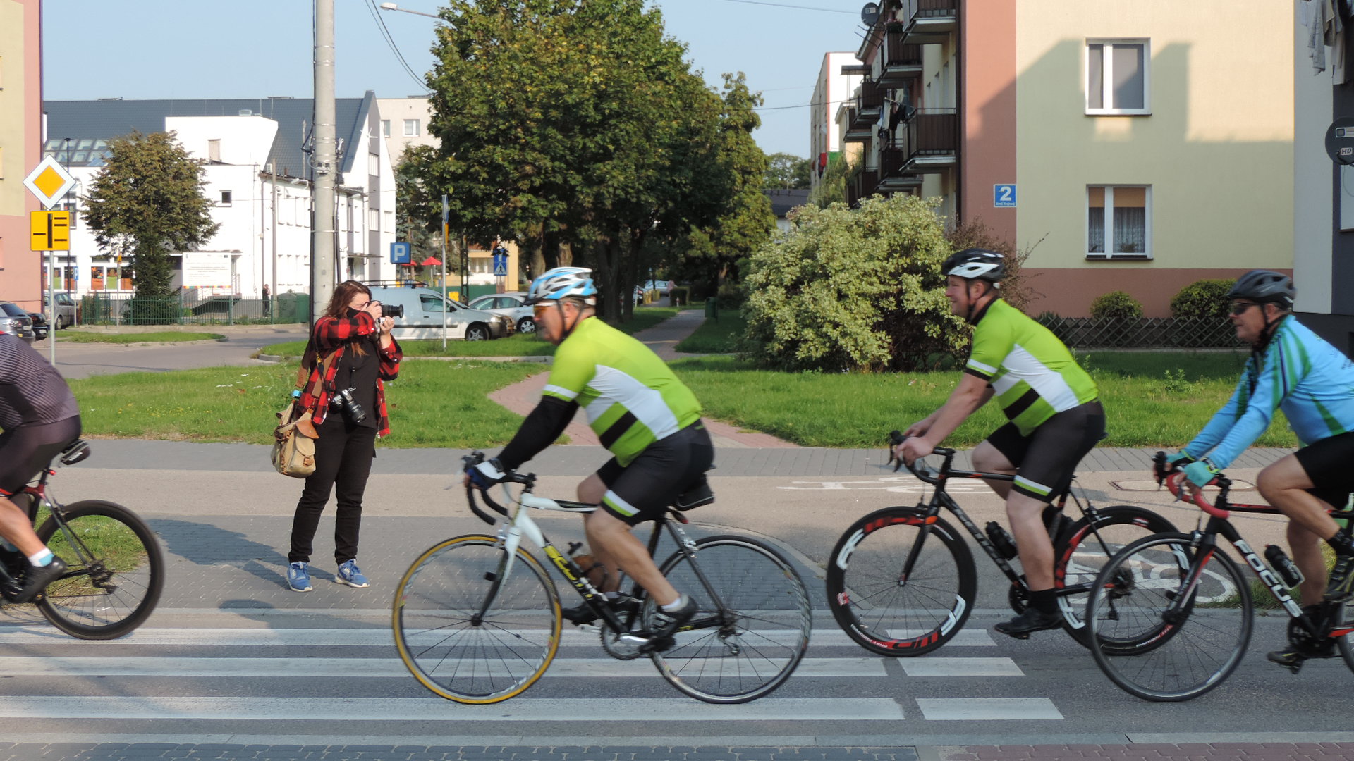 Kilkudziesięciu kolarzy wystartowało w "Wysokomazowieckiej 100-ce"