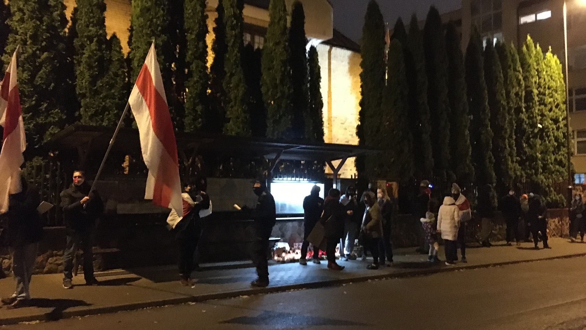 Setny dzień protestów na Białorusi - pikieta również w Białymstoku  17.11.2020