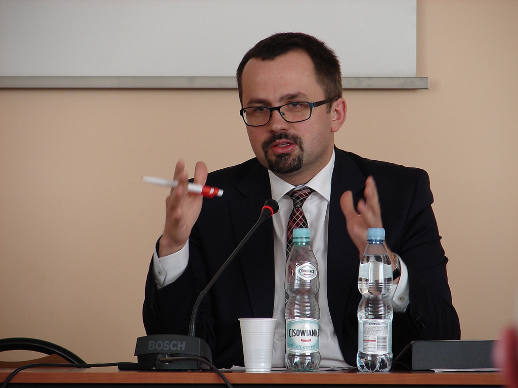 Poseł Marcin Horała odwiedził Wysokie Mazowieckie