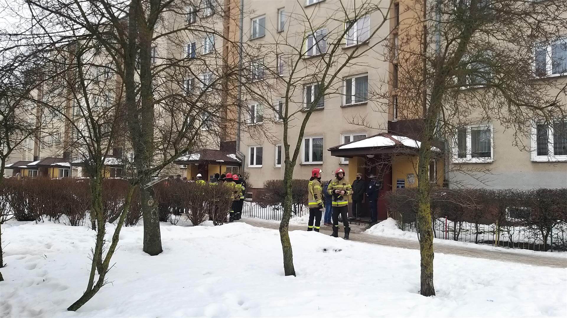 Wyciek gazu w Suwałkach. To była ewakuacja jak z filmów