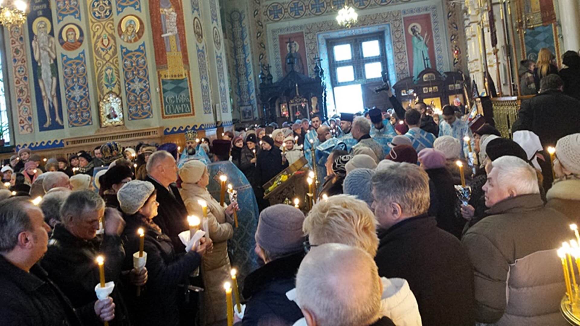 Cerkiew obchodzi święto Spotkania Pańskiego