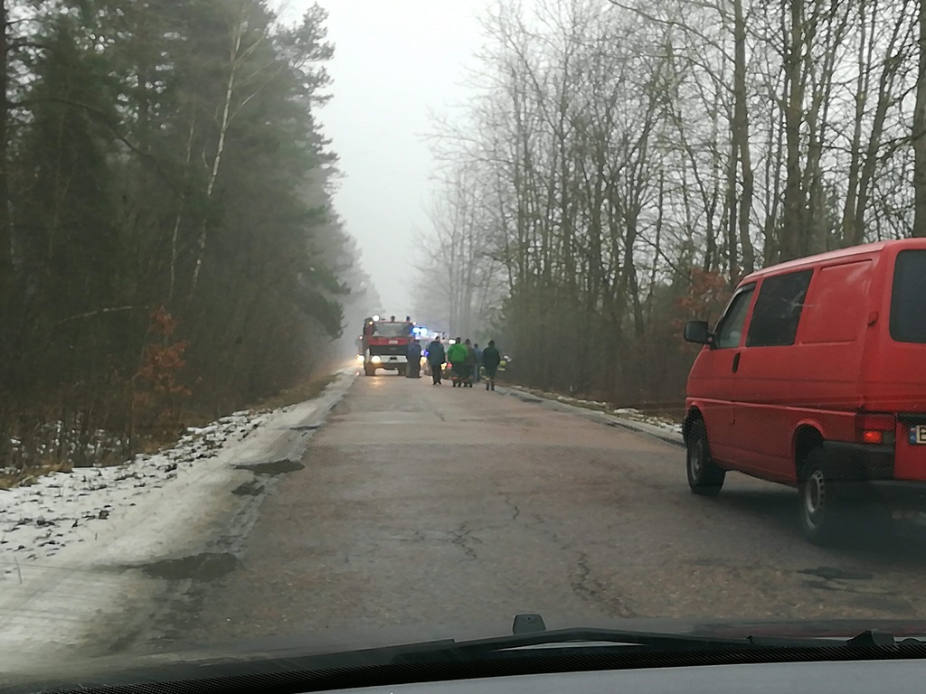 Wypadek koło Zabłudowa – zginęła 35-letnia kobieta