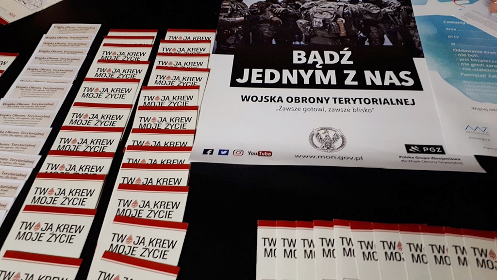 Ponad 40 osób oddało krew podczas zbiórki w Białymstoku