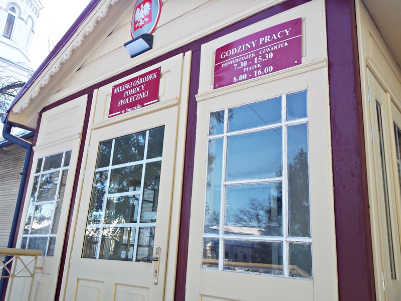 MOPS w Supraślu ma nową siedzibę