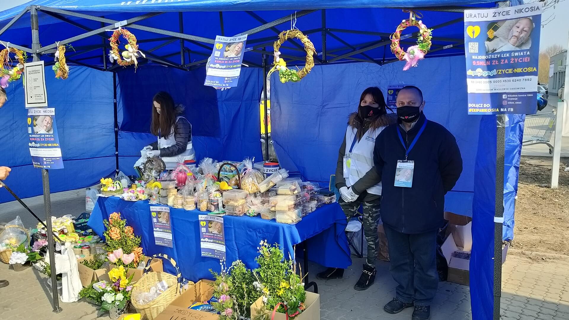 Weekend dobra w Choroszczy - wolontariusze zbierają pieniądze dla Kubusia i Nikosia