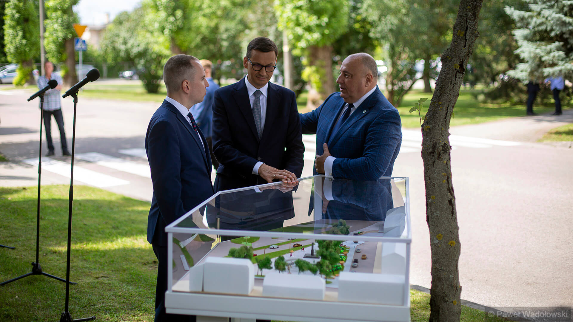 Premier Morawiecki w Grajewie i Kolnie. Grajewo dostanie 4 mln zł na przebudowę rynku [zdjęcia]