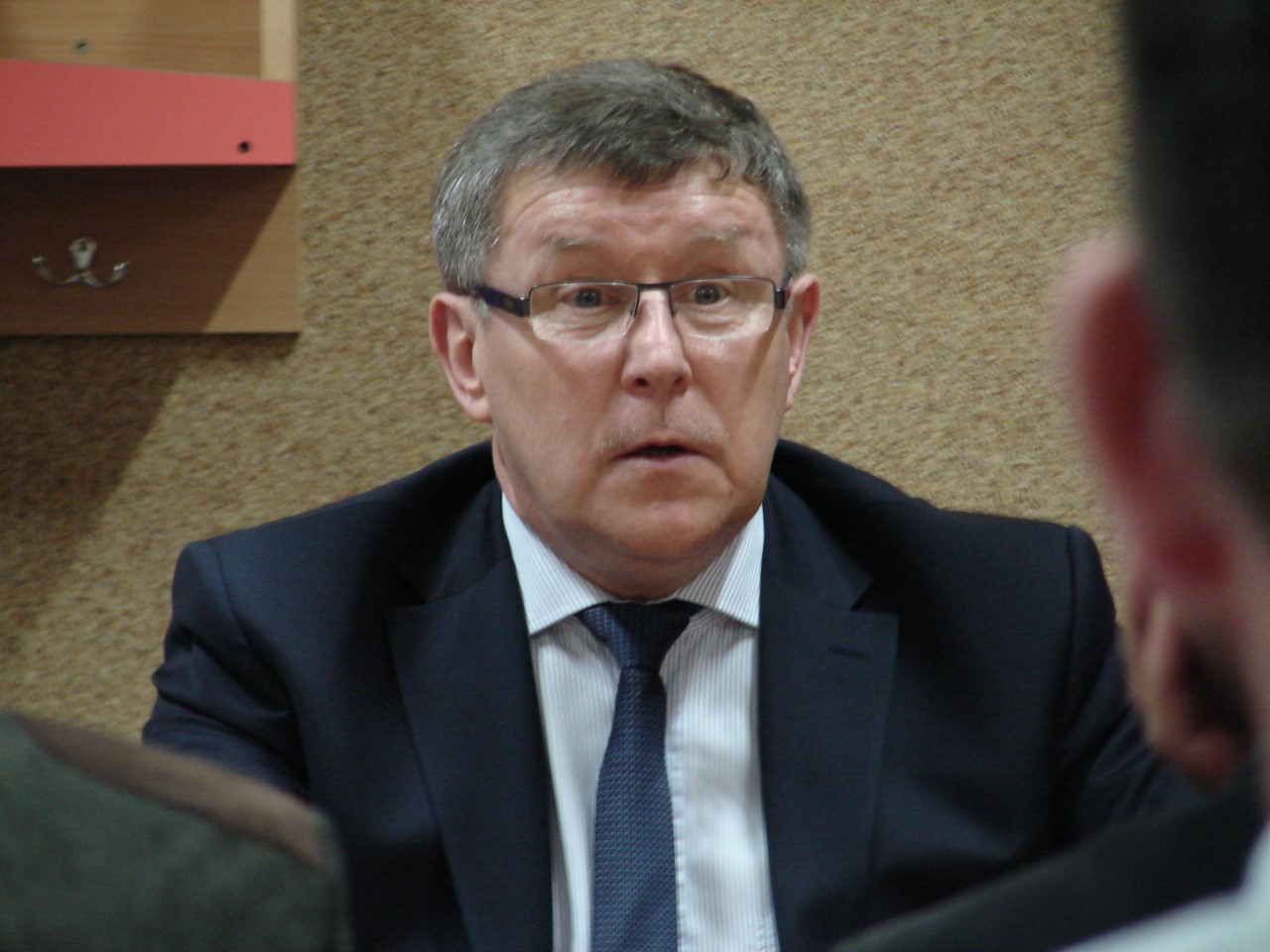 Politycy PiS - Zbigniew Kuźmiuk i Robert Telus spotykają się z mieszkańcami Podlaskiego