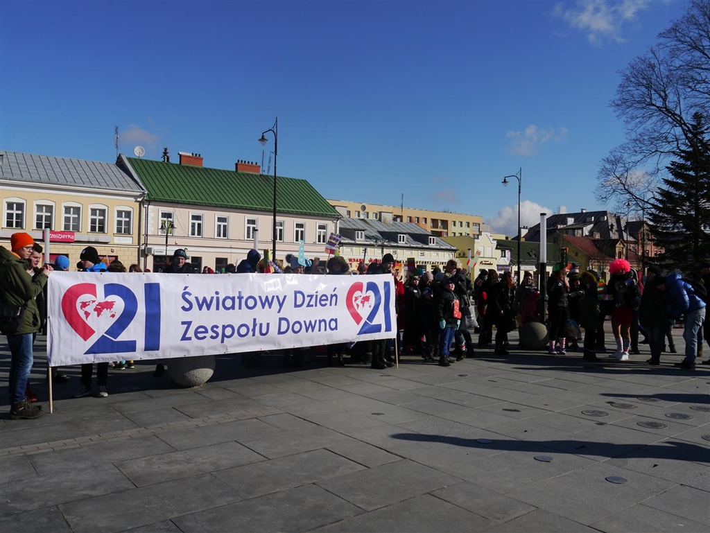 Suwalczanie włączyli się w obchody Światowego Dnia Zespołu Downa