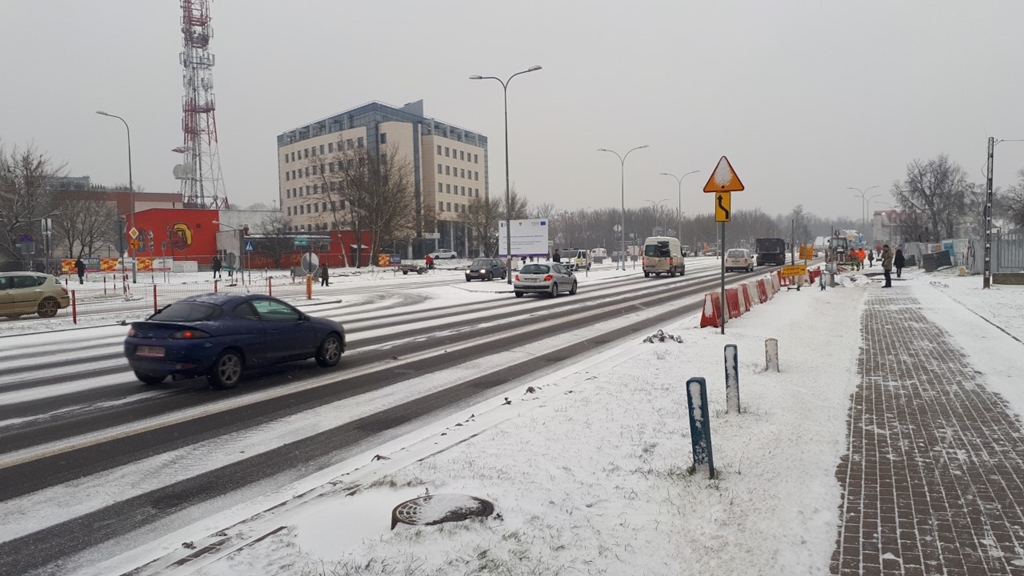 W kwietniu ma powrócić przejście dla pieszych przy przychodni przy ul. Bema w Białymstoku