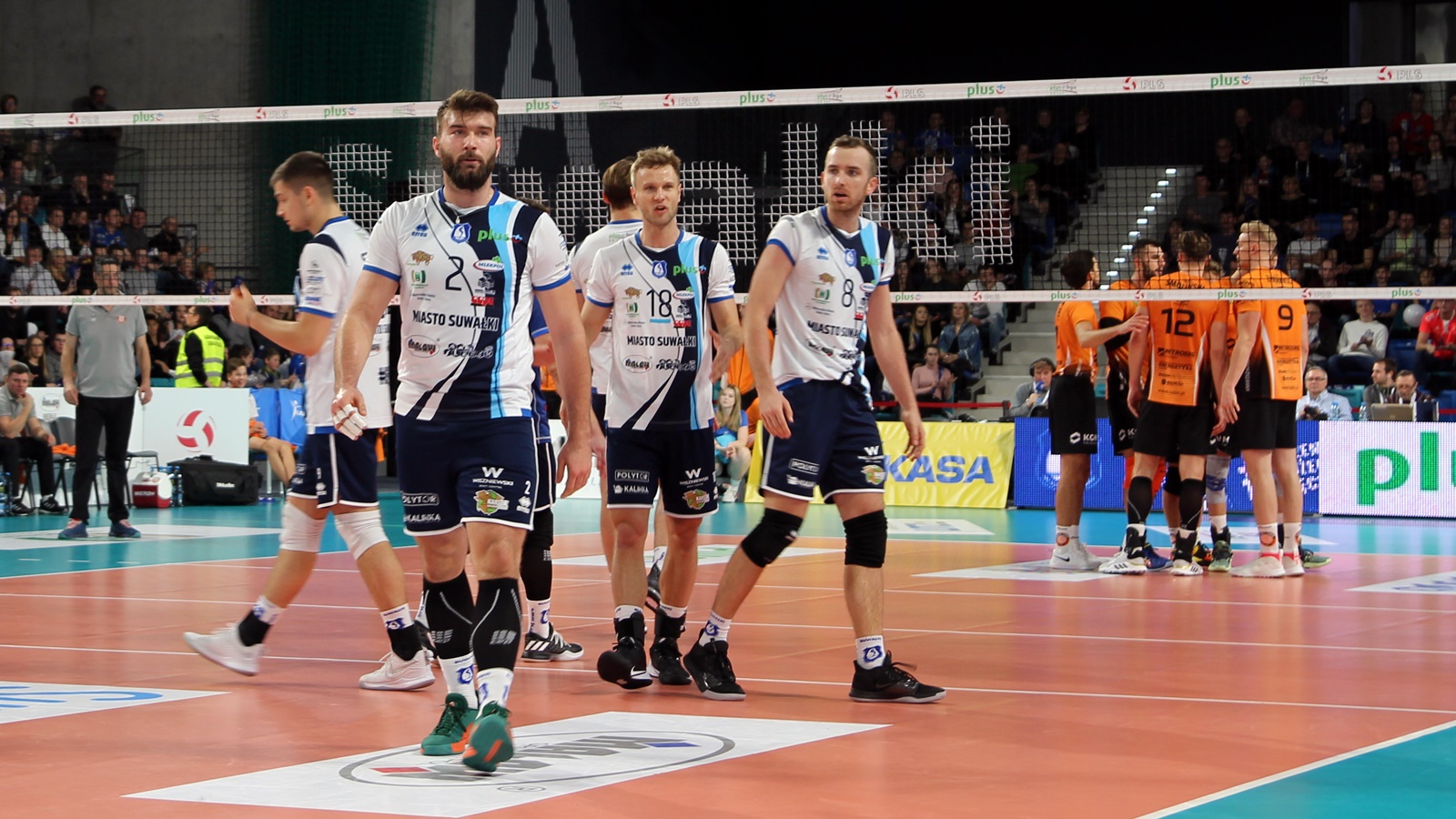 Fatalna gra i druga porażka z rzędu Ślepska Malow Suwałki - tym razem z Cuprumem Lubin [zdjęcia]