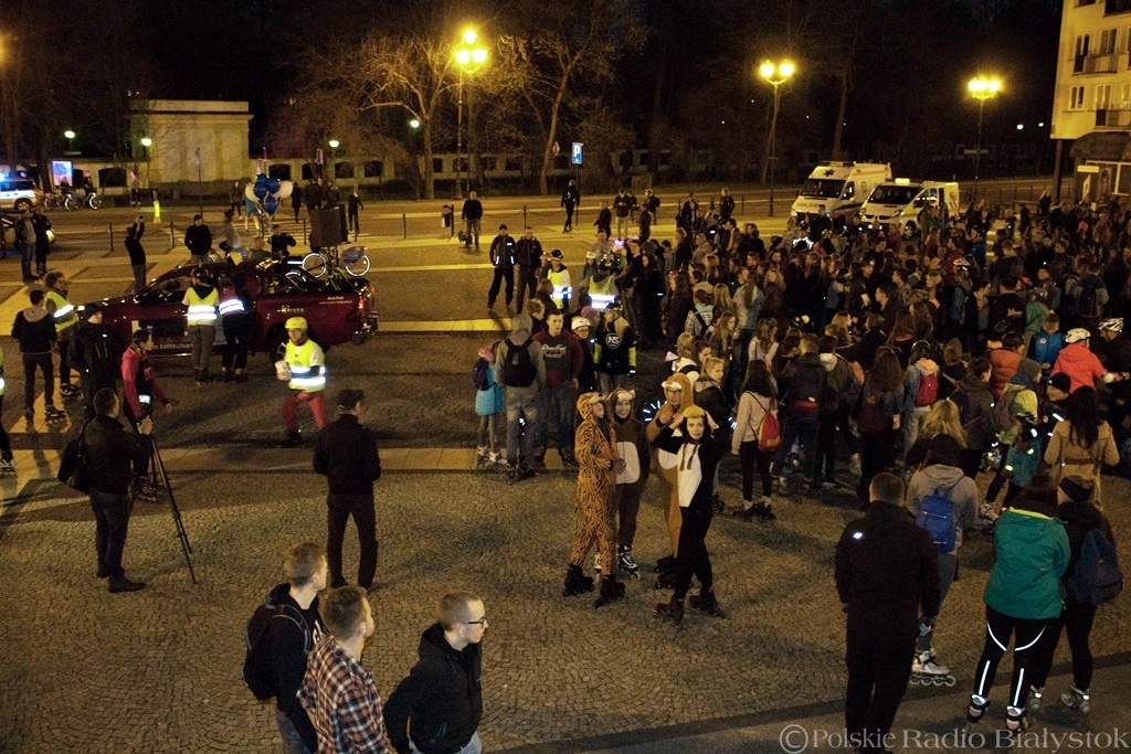 Fani rolek kolejny raz przejadą ulicami miasta - 4. Nightskating Białystok