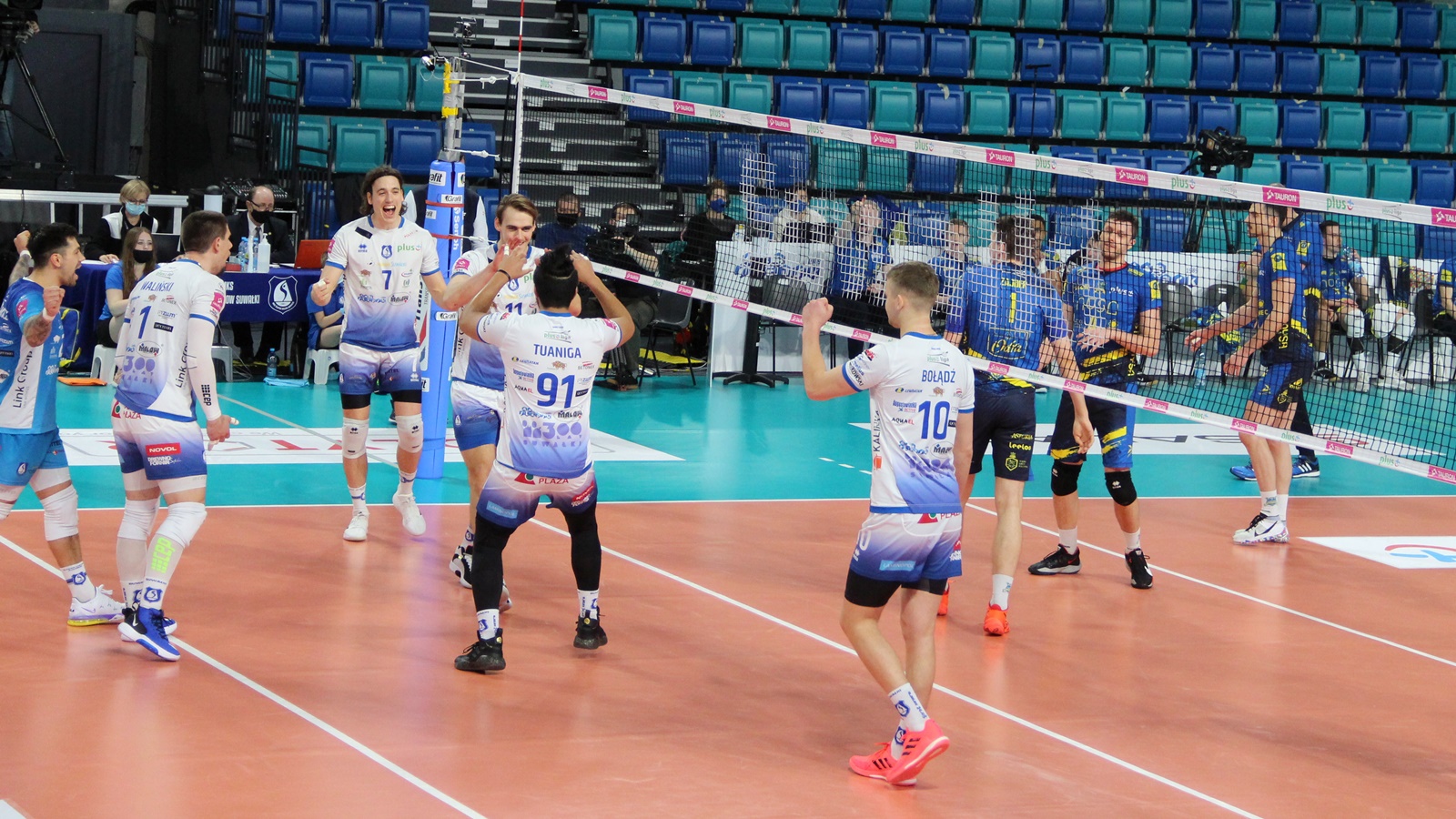 Ślepsk Malow Suwałki wygrywa ze Stalą Nysa 3:1 i zagra w play-offach PlusLigi