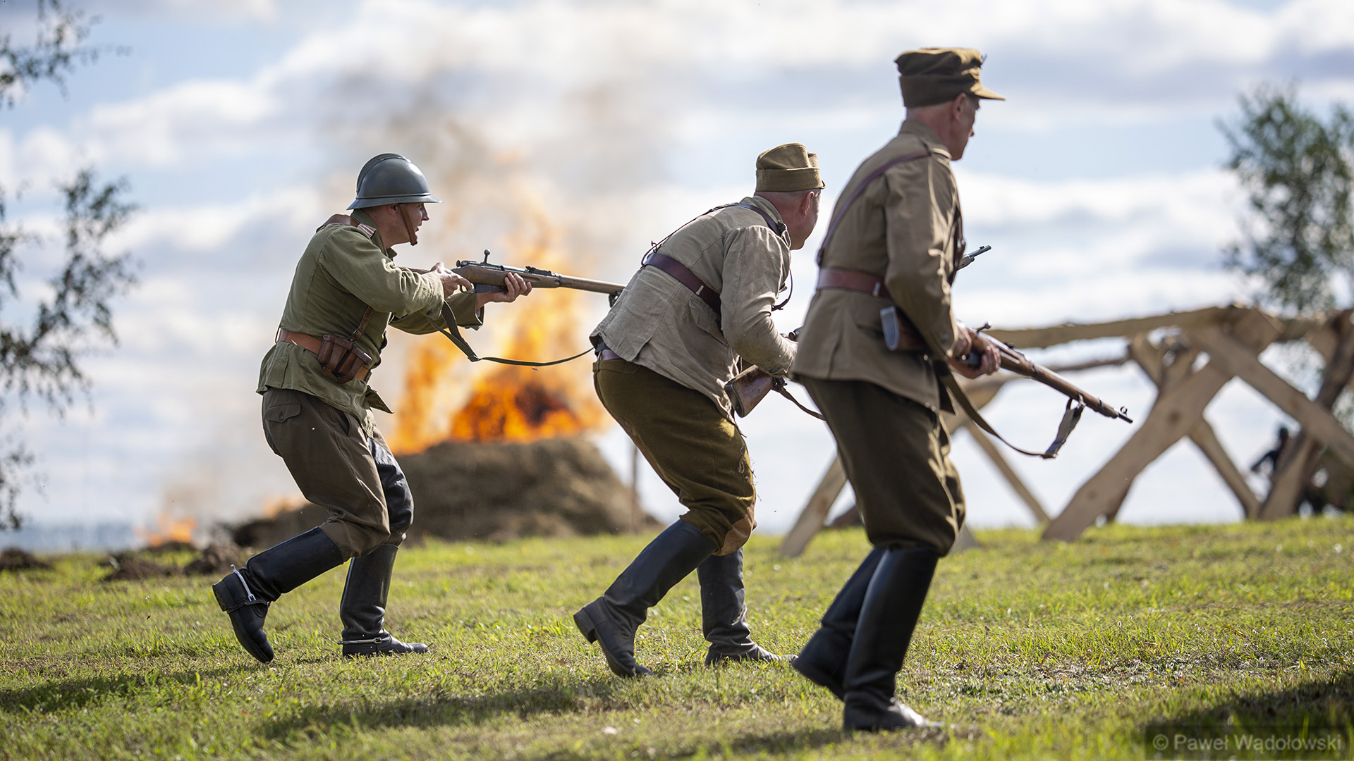 Rekonstrukcja historyczna w Grabowie [zdjęcia, wideo]