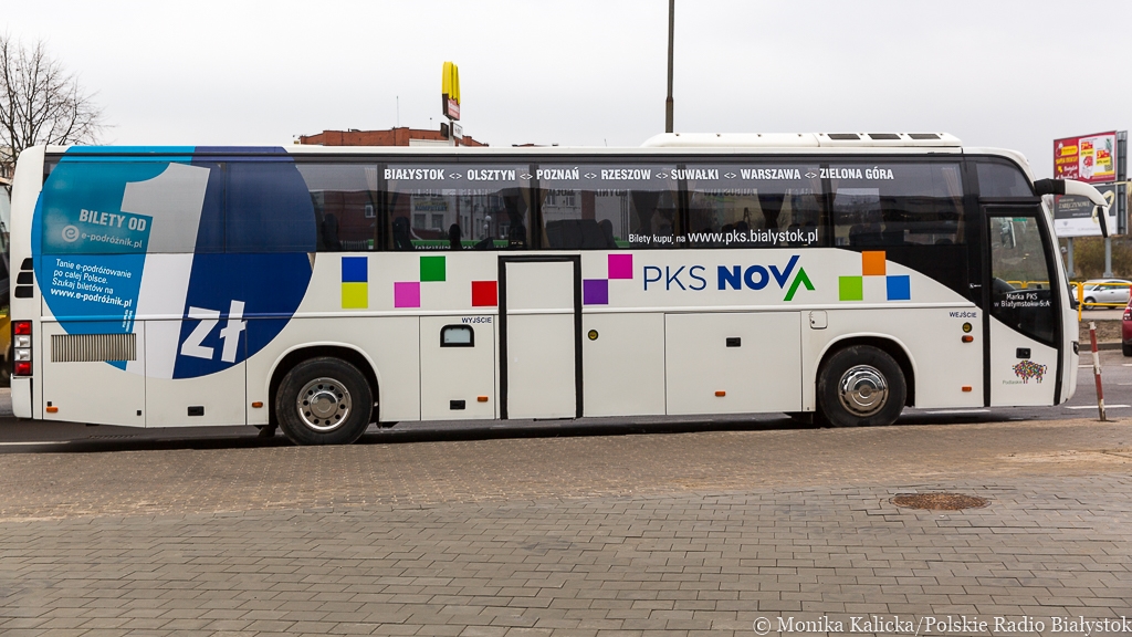 Od poniedziałku będzie więcej połączeń autobusowych PKS NOVA z Białegostoku do Supraśla