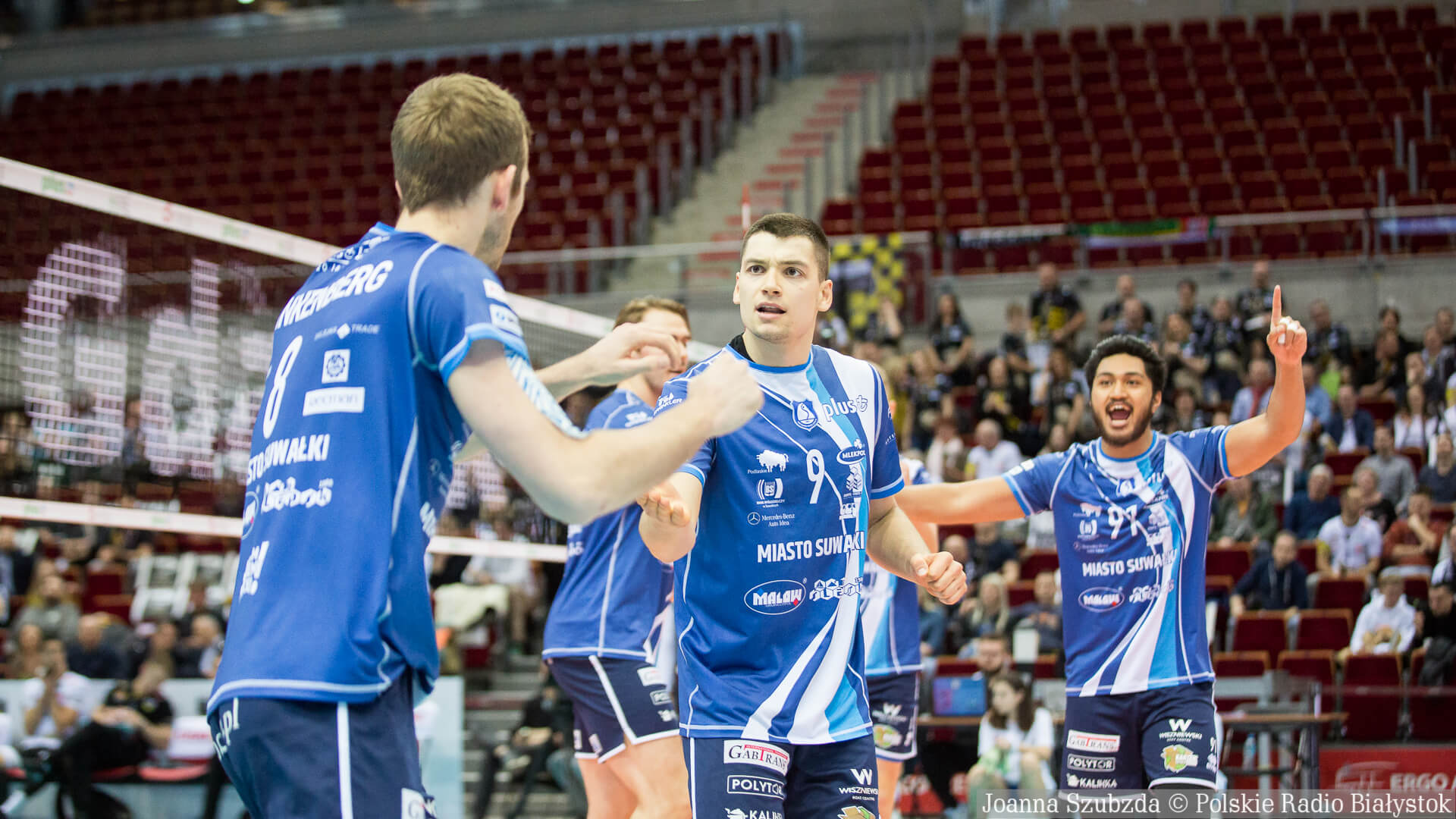 Siatkarze Ślepska Malow Suwałki rozgromili drużynę Trefla Gdańsk [zdjęcia, wideo]