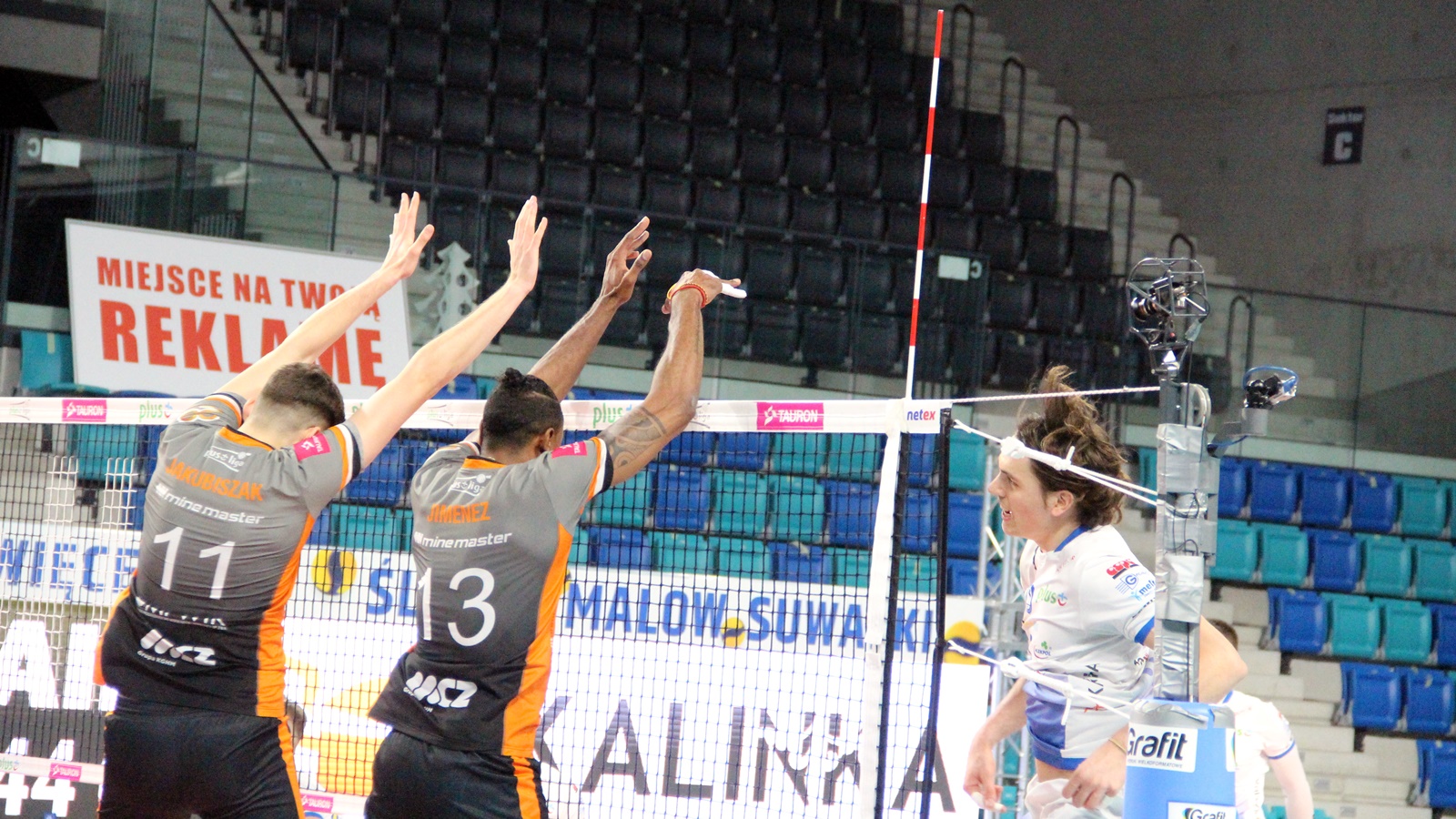 Siatkarze Ślepska Malow Suwałki wygrywają ostatnie spotkanie w tym roku - pokonują Cuprum Lubin 3:1