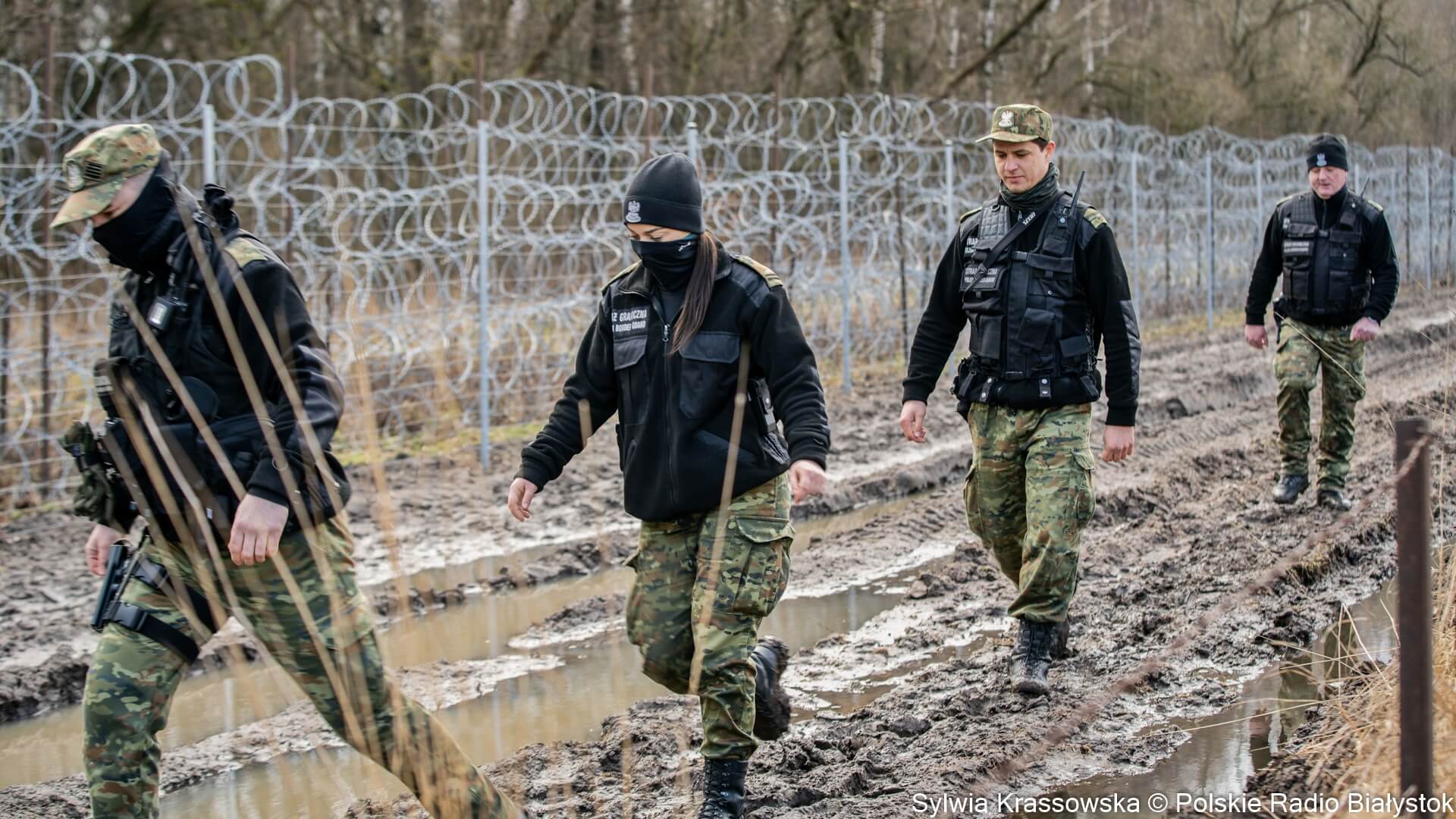 Kolejne zatrzymania i prowokacje na polsko-białoruskiej granicy w okolicach Czeremchy [zdjęcia, wideo]