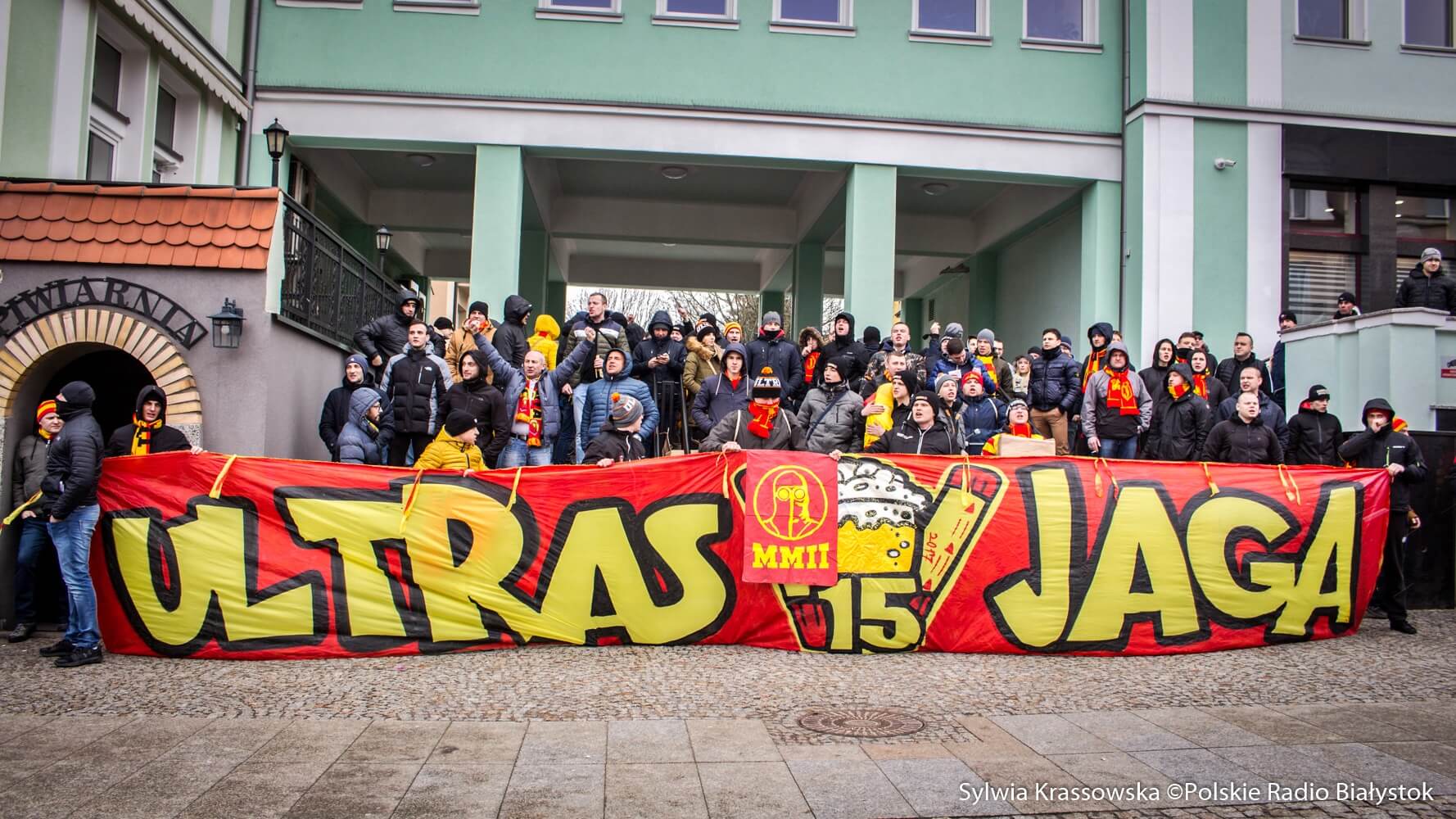 Święto białostockiej ULTRY - policjanci zatrzymali kilka osób [zdjęcia]