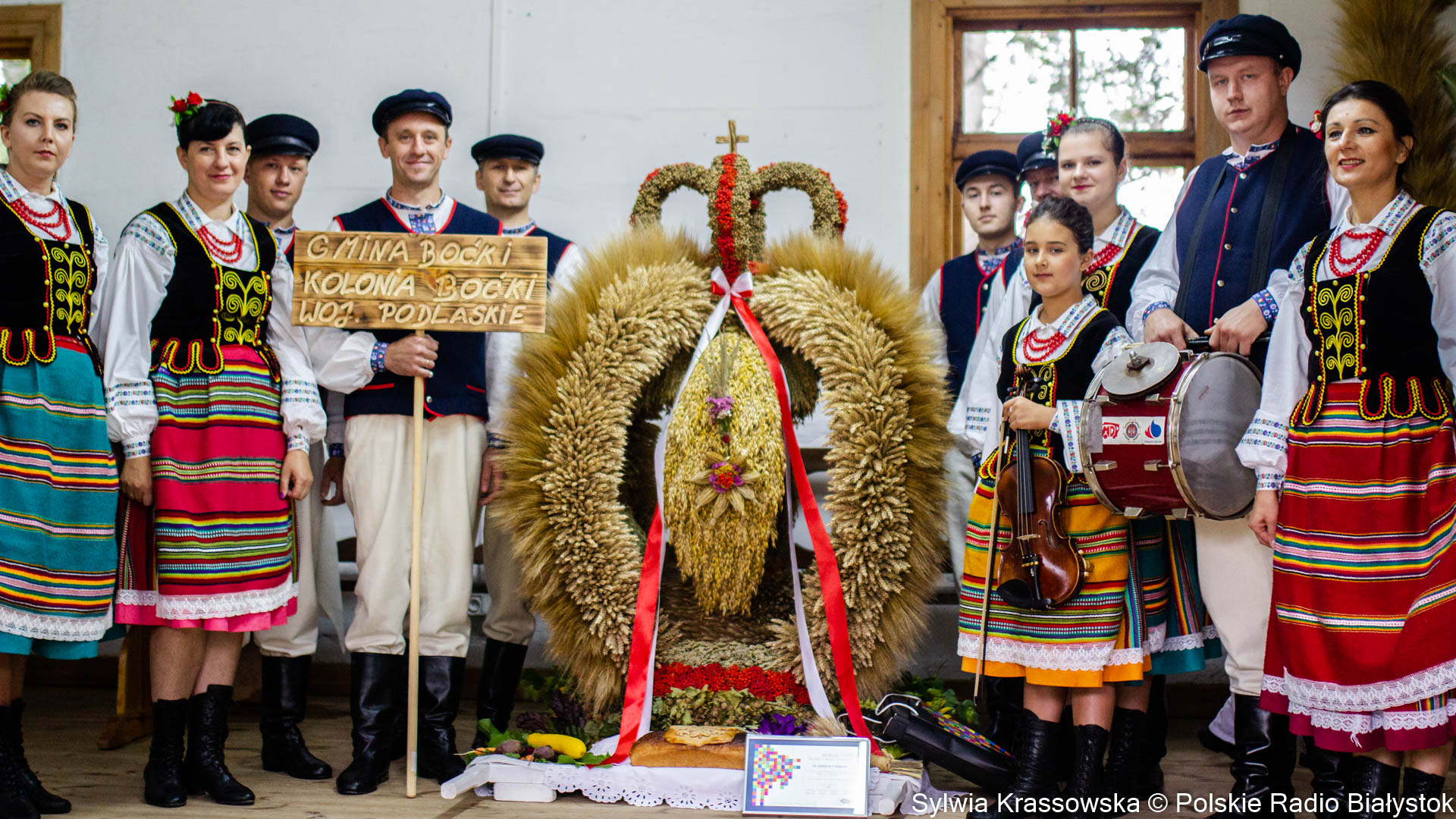 Wieniec dożynkowy przygotowany w Podlaskiem zdobył nagrodę Prezydenta Rzeczypospolitej Polskiej