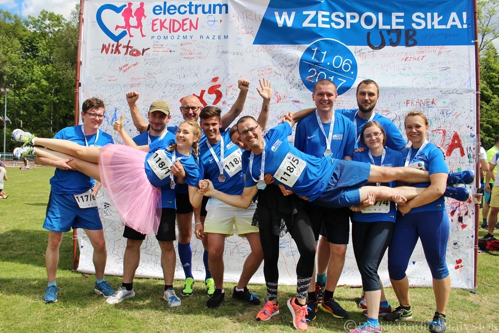 Ponad 1200 osób pobiegło w charytatywnej sztafecie Electrum Ekiden