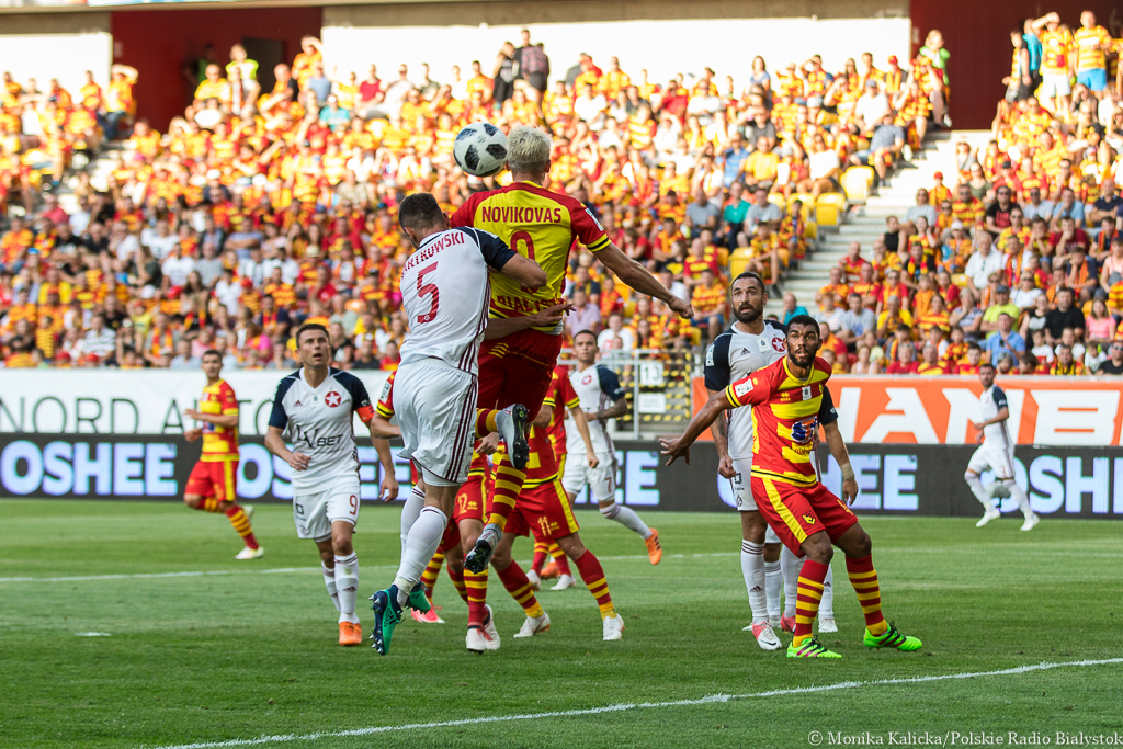 Jagiellonia wygrała z Wisłą Kraków