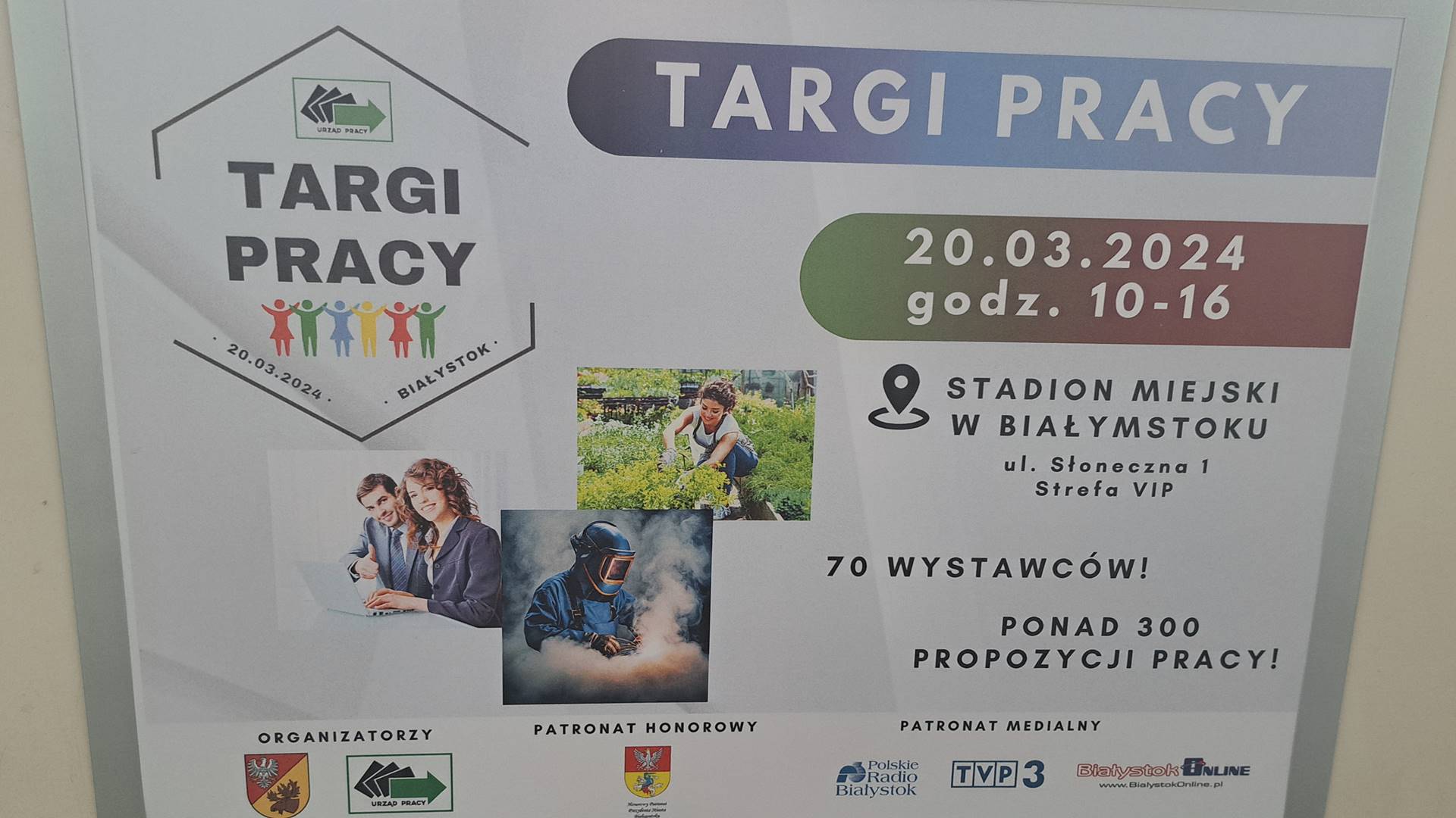 Urząd Pracy zaprasza do wzięcia udziału w Targach Pracy