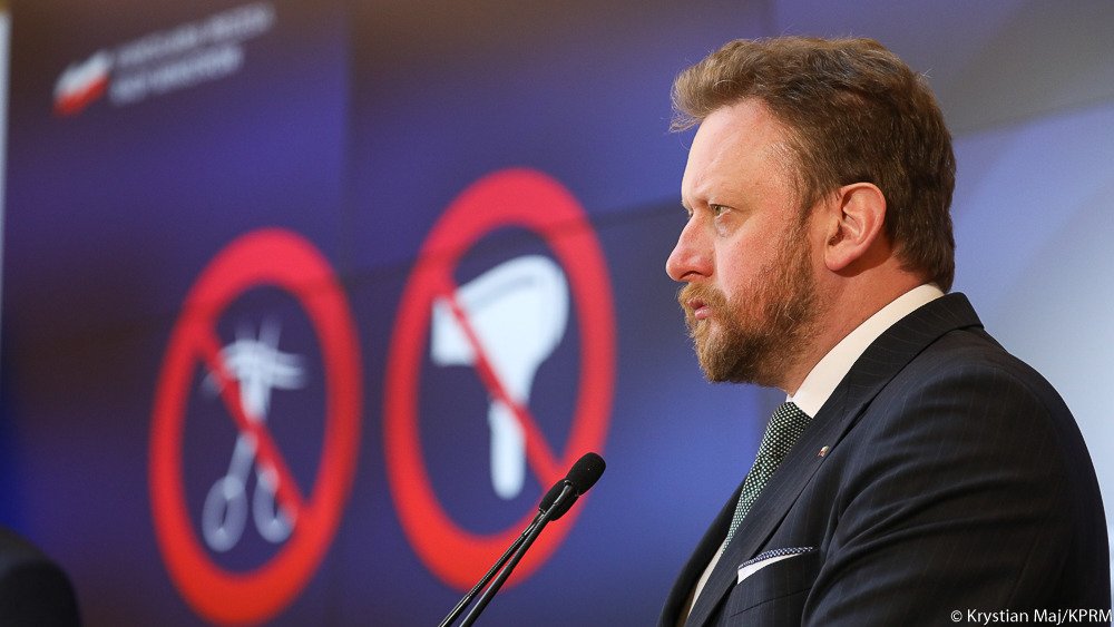 Minister zdrowia: Epidemia jest w fazie spadającej