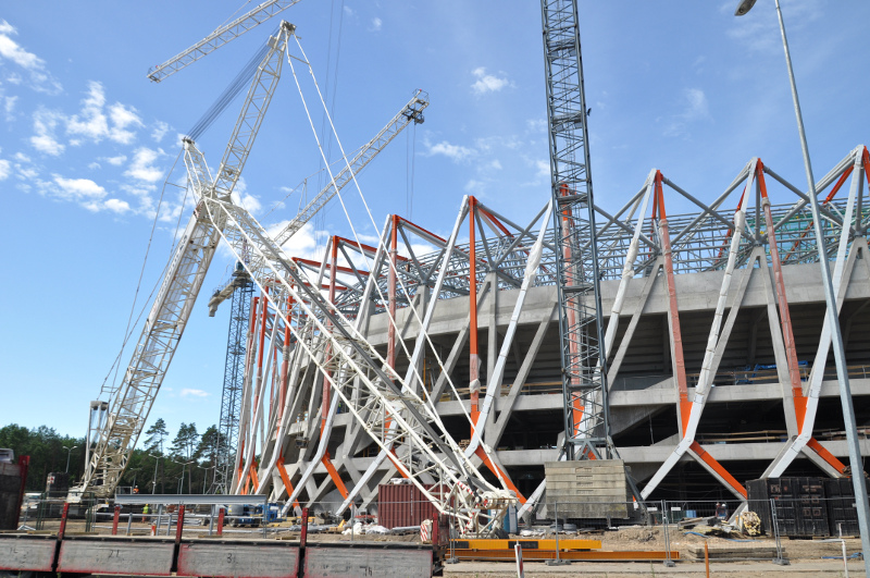 Sądowy spór o budowę białostockiego stadionu - radni nie wypowiedzieli się ws. ugody