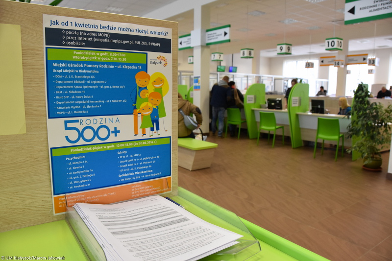 Podsumowanie działania programu "Rodzina 500+" w 2016 roku