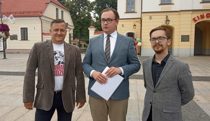 Radny PiS chce przeprosin od prezydenta Truskolaskiego za "brunatnego Sebastiana"