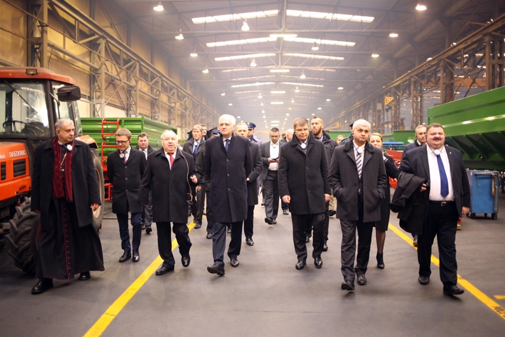 Wicepremier Jarosław Gowin w Pronarze w Narwi