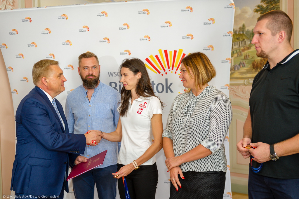 Prezydent Białegostoku wnioskuje o nagrody dla medalistów z Berlina