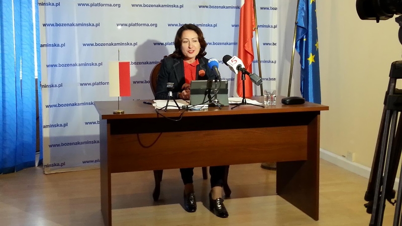 Pieniądze, które Bożena Kamińska otrzymuje z Sejmu na wynajem mieszkania, trafiają do kieszeni męża jej córki